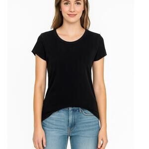 San Francisco City Lights Black Itty Bitty Fitted Tee T-Shirt Size Medium NEW